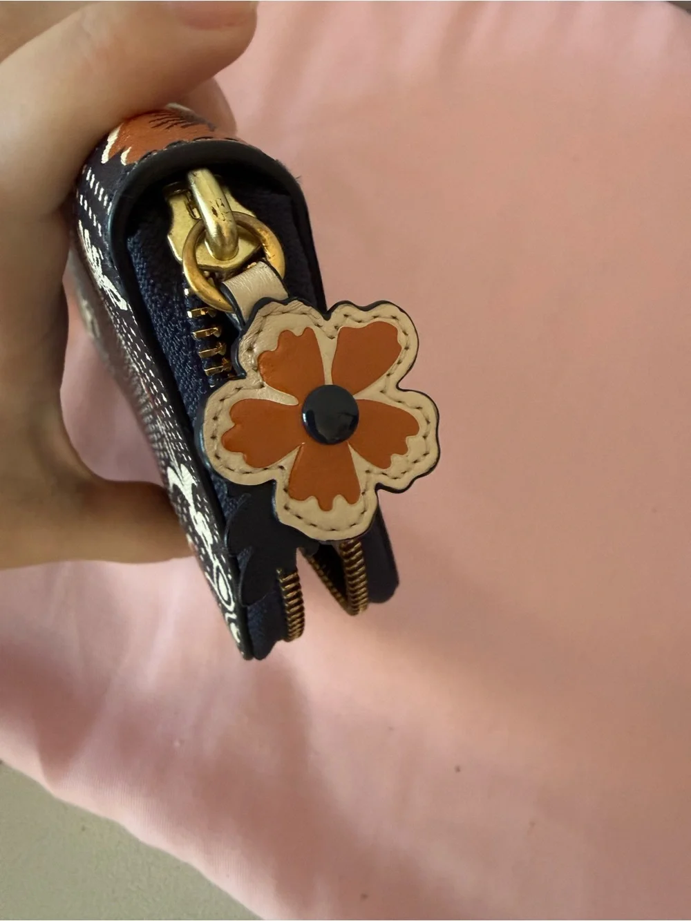 Tory Burch Blake Printed Retro Batik Wallet